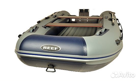 Лодка Reef 420 Jet; серо-черная
