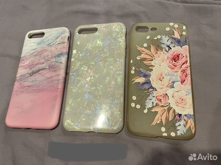 Пакетом Чехлы для iPhone 7plus цена за всё