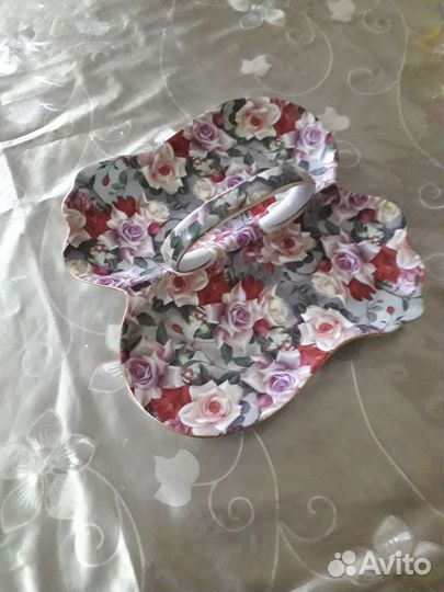 Менажница фарфор