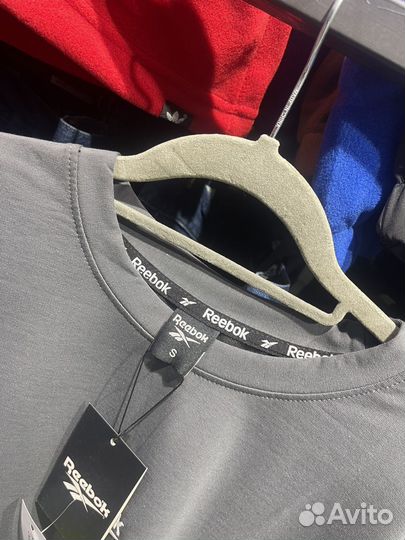 Футболка Reebok серый