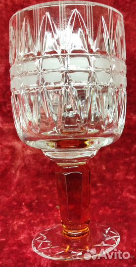Бокал фужер Олимпиада-80. Хрусталь СССР