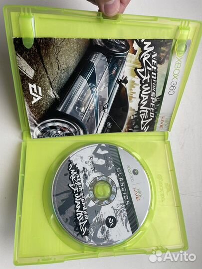 Nfs most wanted 2005 xbox 360 PAL