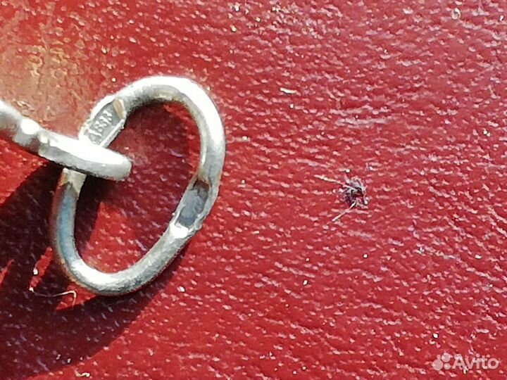 Крест серебро