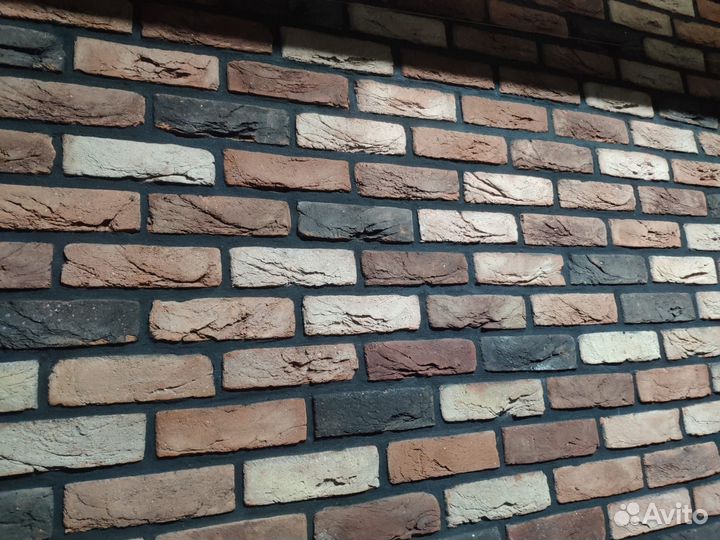 Кирпич / Ручной Формовки Цветовой Микс 1/2