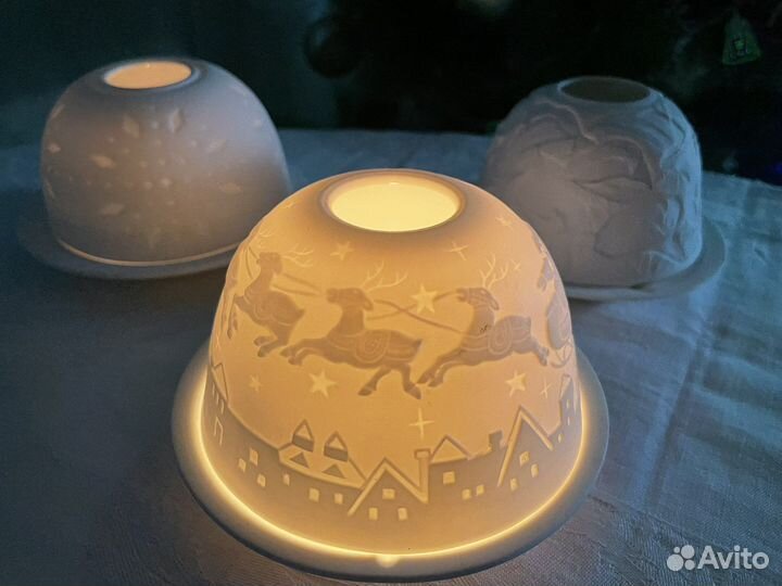 Бисквитный фарфор светильник Германия