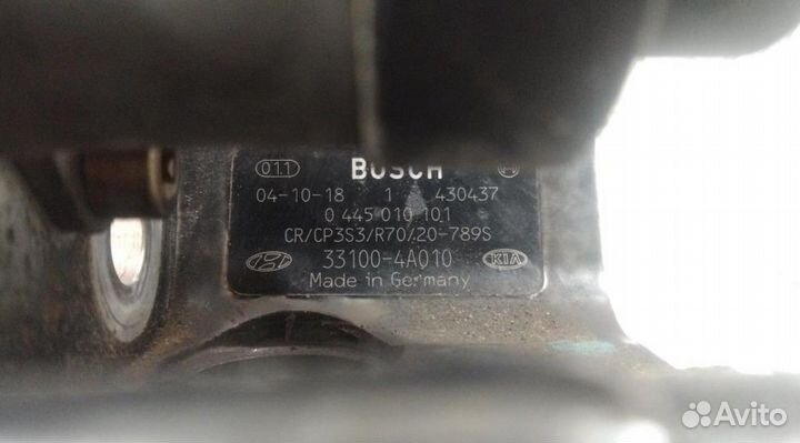 Тнвд 33100-4A010 Kia Sorento (02-06) 2.5 Дизель