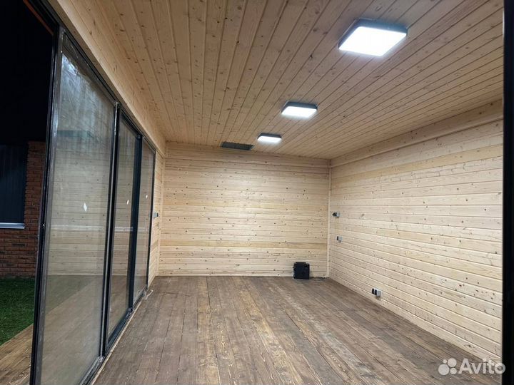 Беседка с мангалом