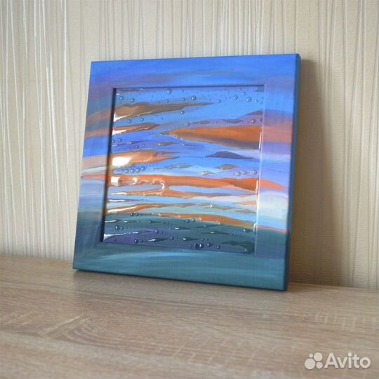 Авторская картина. Минималистичный пейзаж