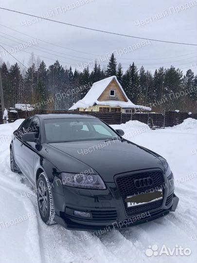 Накладка зеркала Audi a6 c6