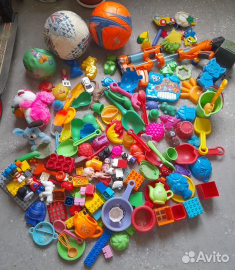 Игрушки пакетом