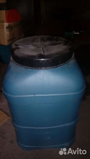 Бак для воды пластик бу