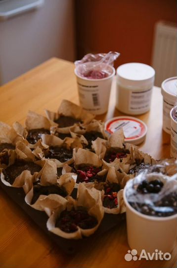 Смесь шоколадный бисквит без сахара и глютена 224г