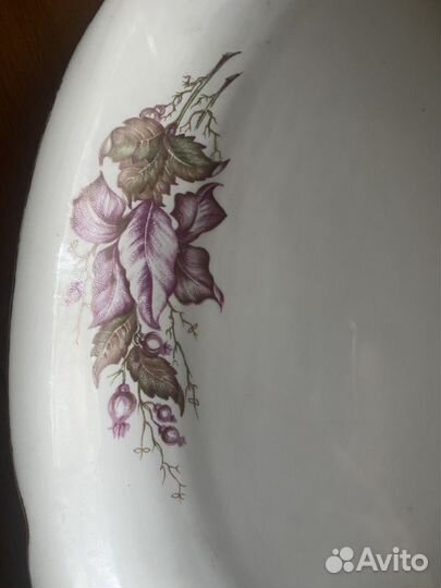 Блюдо большое СССР винтаж