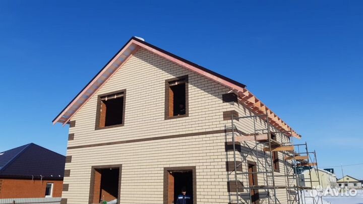 Лицевой кирпич Сливки Гладкий меланж ГОСТ