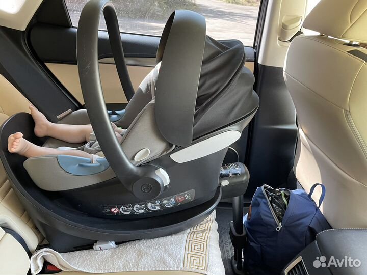 Коляска 3 в 1 hartan vip xl и cybex aton m