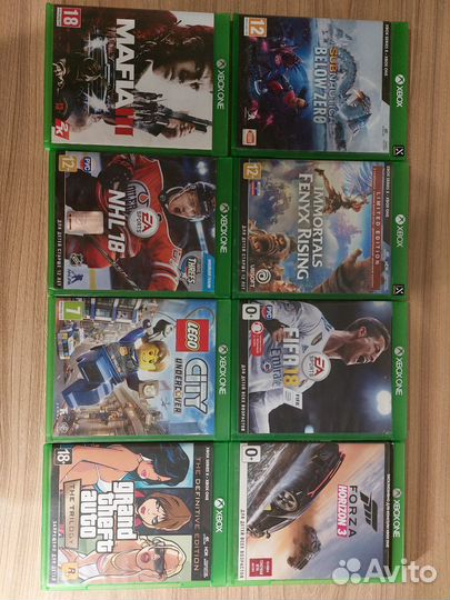 Игры на xbox One диски