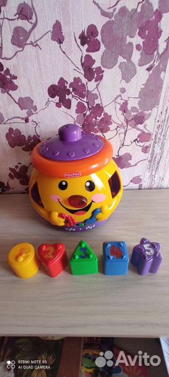 Горшочек музыкальный fisher price