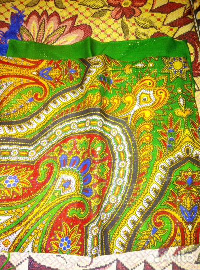 Платки старинные с бахромой и без бахромы