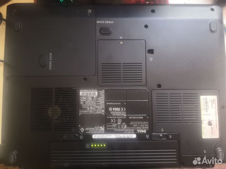 Ноутбук dell inspiron 1720