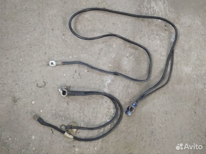 Клемма аккумулятора с проводом толстым