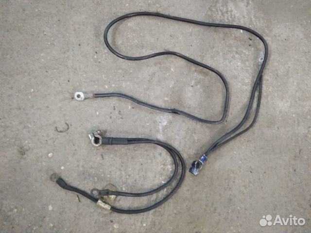 Клемма аккумулятора с проводом толстым