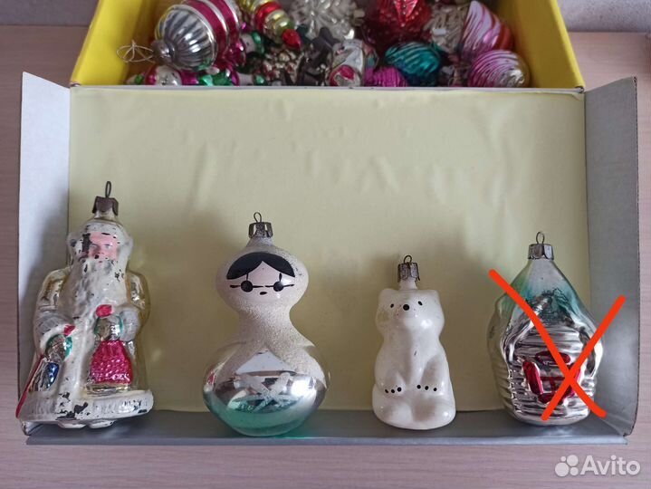Елочные игрушки СССР