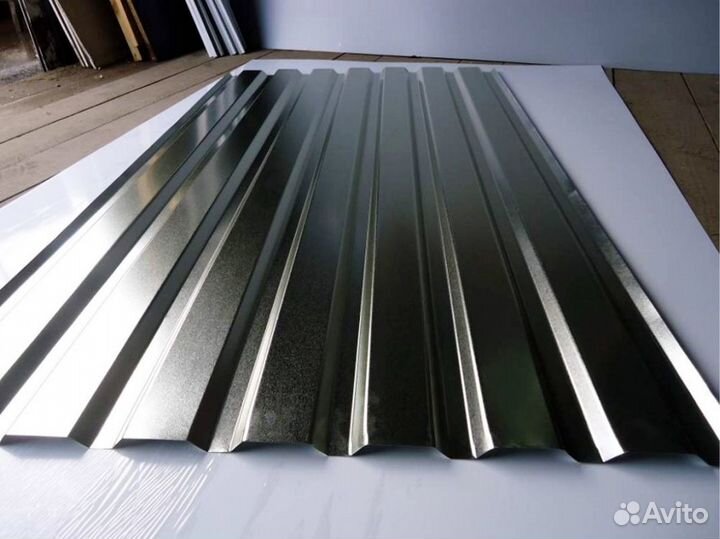 Профнастил С20 0.45 мм оцинкованный