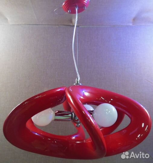 Люстра Подвесная Ozcan 07829.06 узел Красный