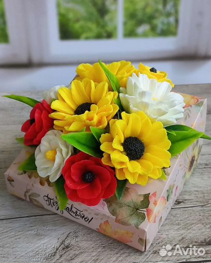 Букеты из мыла ручной работы к 1 сентября