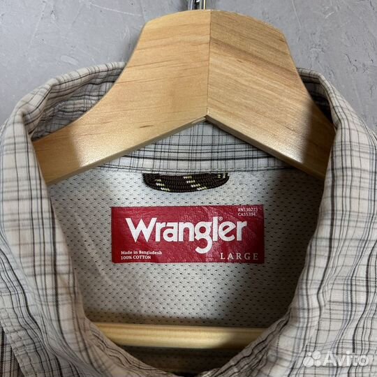 Рубашка Wrangler L Outdoor Винтаж