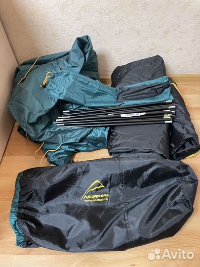 Палатка туристическая 3 местная с тамбуром