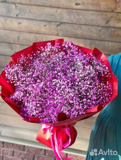 Букеты из гипсофилы, гипсофила, цветы