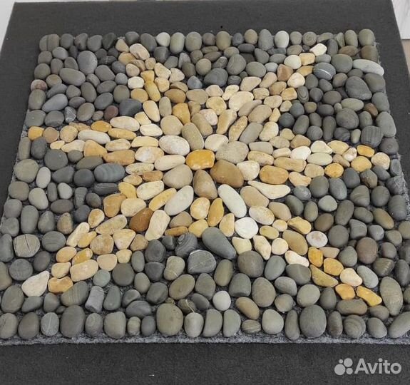 Декоративные коврики из природного камня