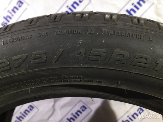 Goodyear Eagle F1 Asymmetric SUV 4x4 275/45 R21 80K