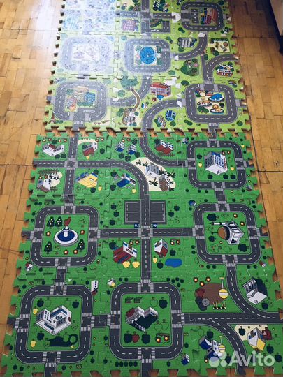 Детский коврик пазл