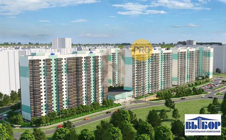 1-к. квартира, 37,5 м², 9/17 эт.