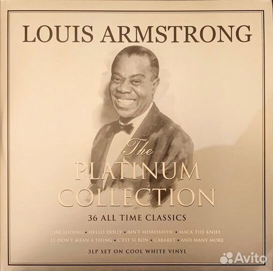 Виниловая пластинка FAT louis armstrong, platinum