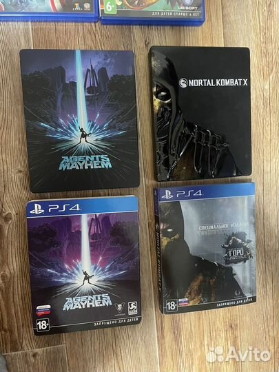 Диски на sony playstation 4