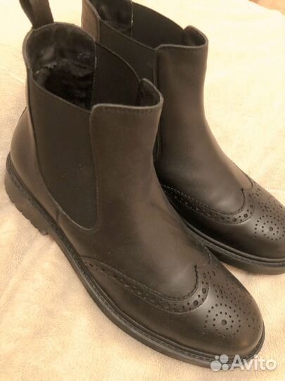 Полусапоги мужские зимние 45 б/у