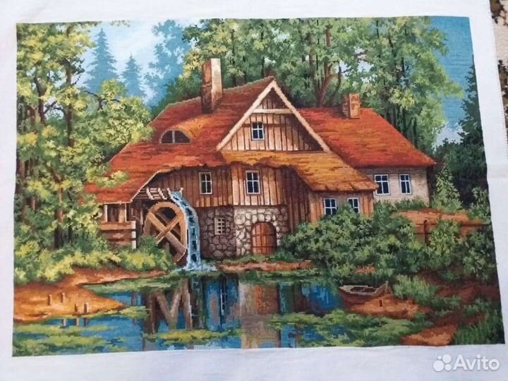 Готовая вышивка крестом 