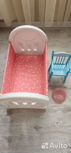 Кроватка стульчик для кукол