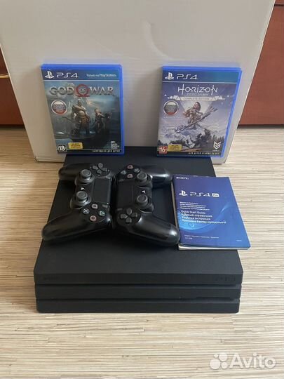 Sony PS4 pro 1tb + игры+ подписка