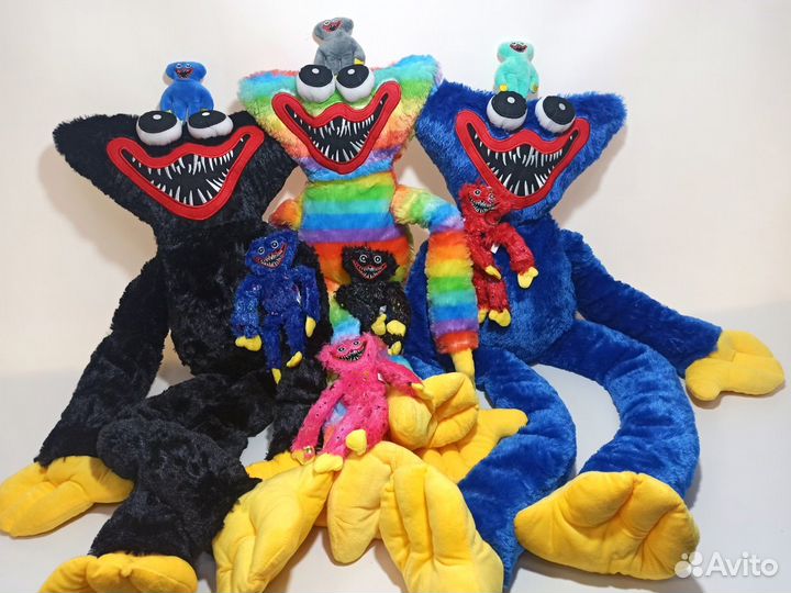 Мягкая игрушка хаги ваги 20см 40см 100см