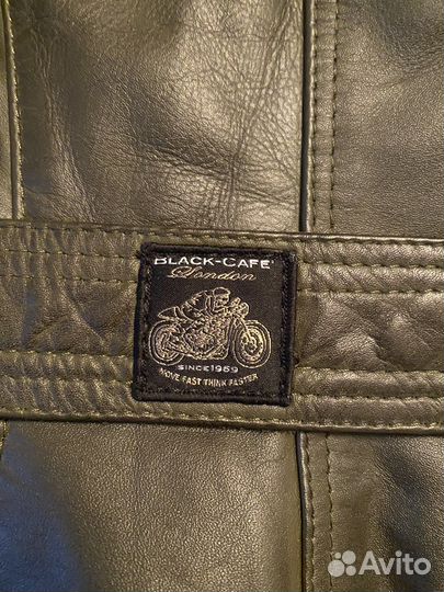 Мотокуртка кожаная Black-Cafe London, женская, М