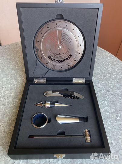 Винный набор+барный компас S.Quire