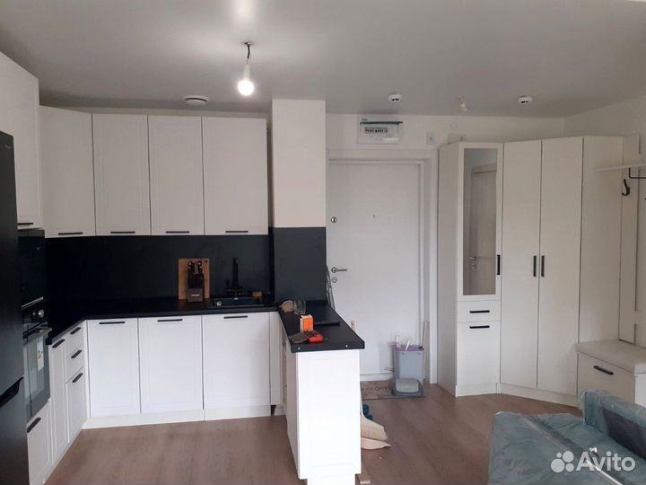 Кухонный гарнитур белый модульный новый