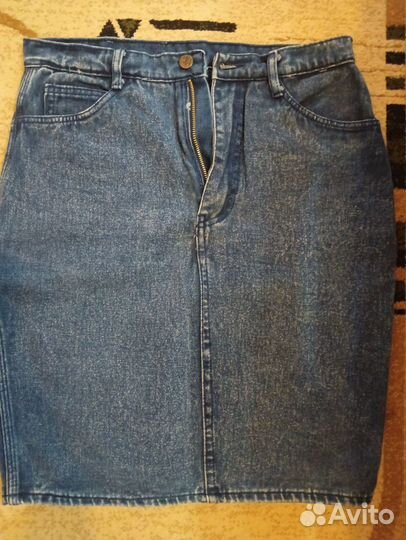 Джинсовая юбка женская из 90-ых