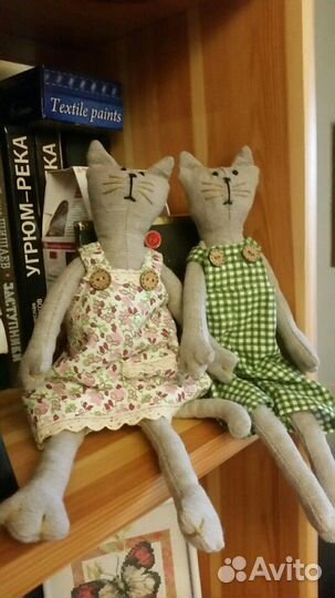 Кукла тильда - котики