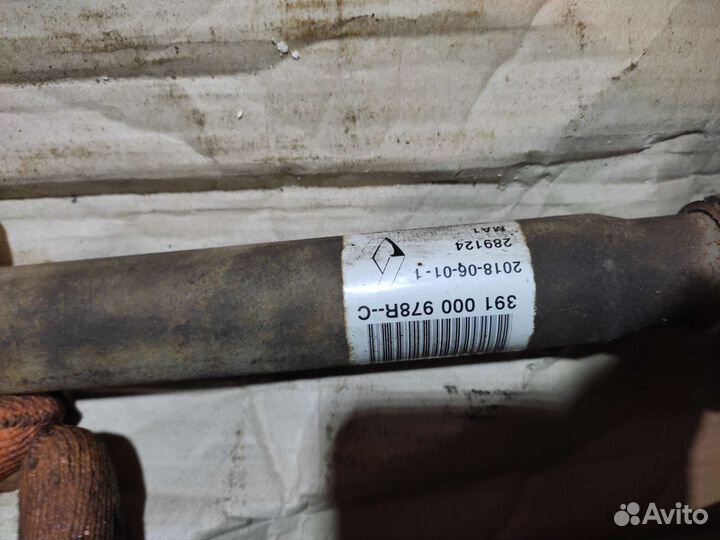 Привод правый в сборе(шрус) для renault megan 4