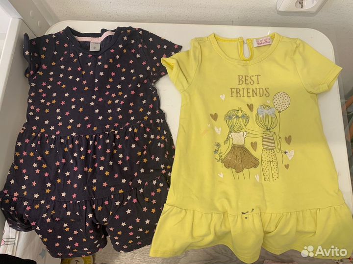 Вещи пакетом на девочку 92